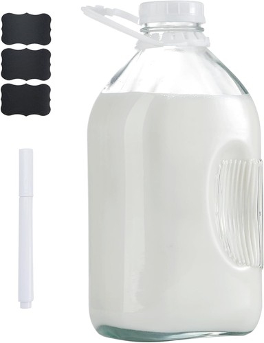 Glass milk jugs - jugs, bottle