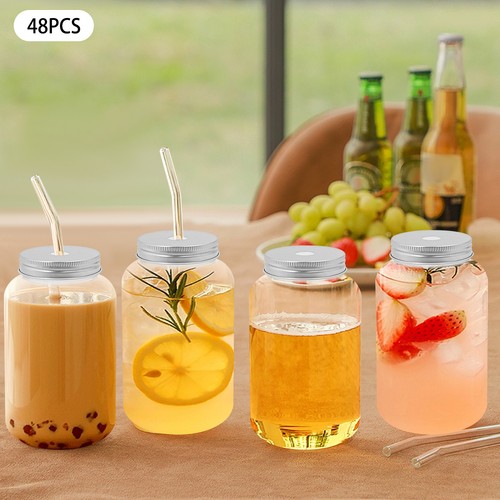 48pcs milk tea jars - milk, ,