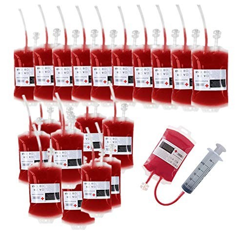 Blood bag drink container 20 - drink,